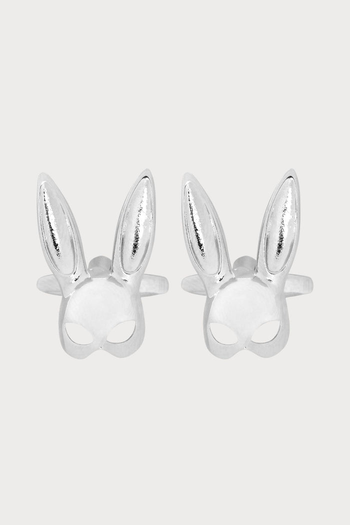 Maison Close Silver Bunny Cufflinks - Naughty Knickers
