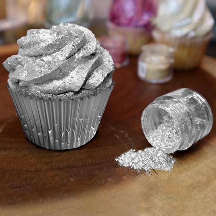 Silver Edible Glitter Tinker Dust