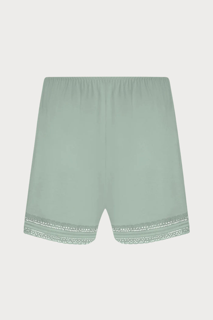 Simply Graphic Shorts in Green