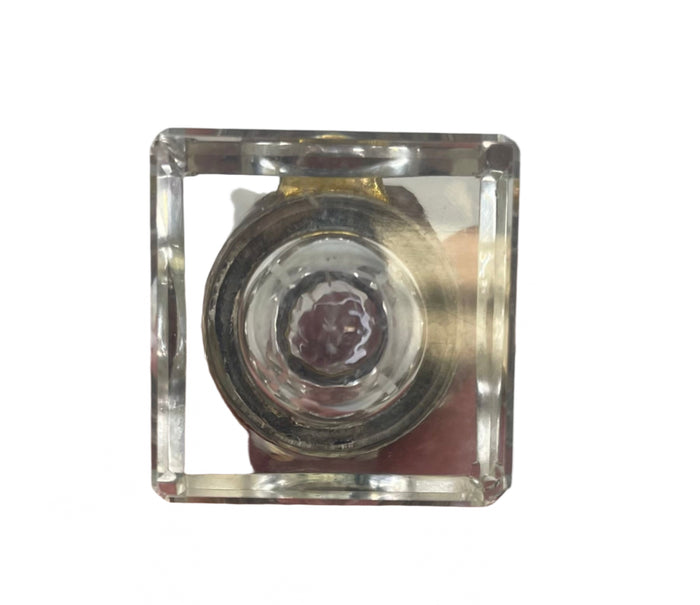 Small Glass Inkwell.