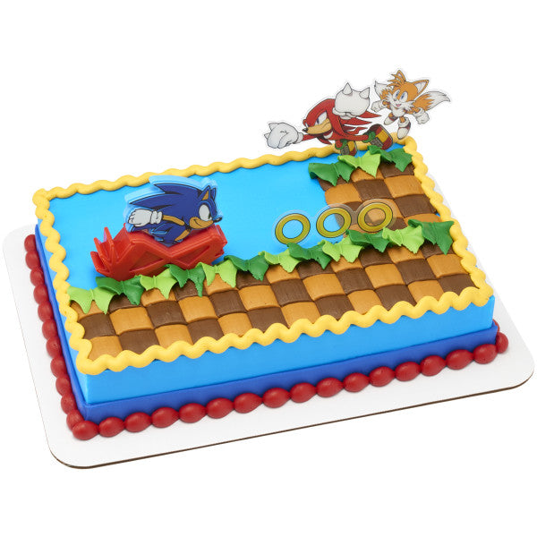 Sonic The Hedgehog Cake Topper Kit