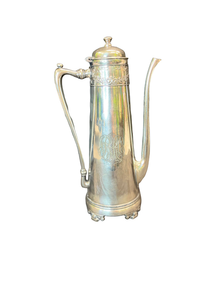 Southington Silver Chocolate Pot.