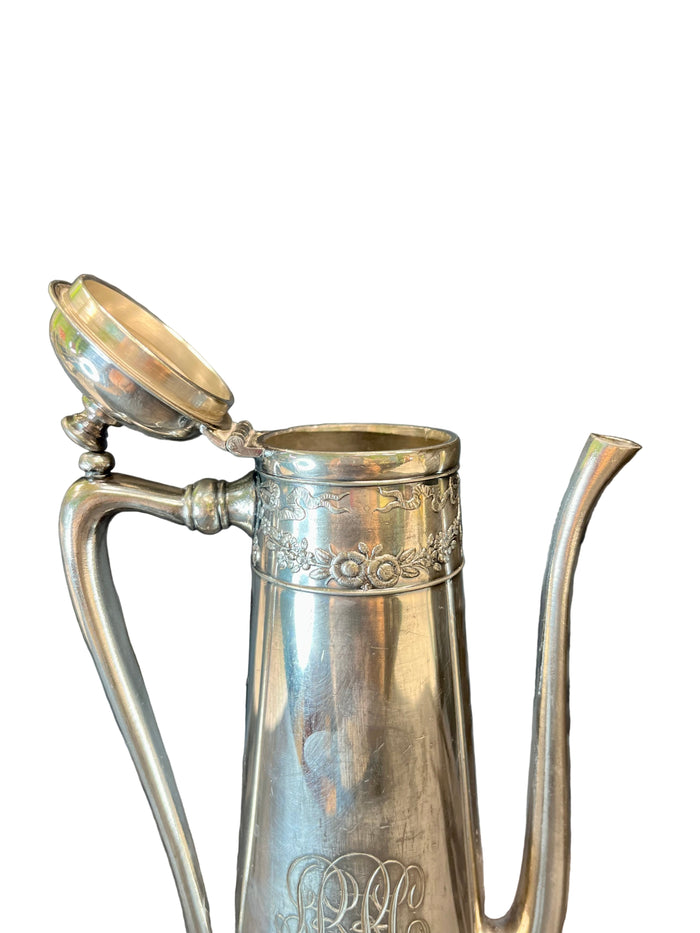 Southington Silver Chocolate Pot.