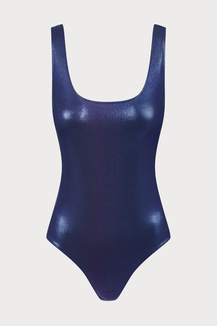 Maison Close Splash Blue Brazilian Swimsuit - Naughty Knickers
