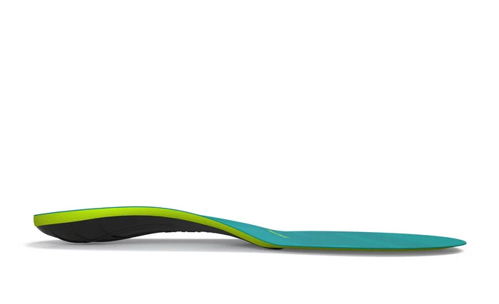 A Superfeet's Sport Ultralight Insole against a white background.