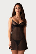 Stelisa Chemise & Thong, Size 2XL-3XL (UK 16-18)