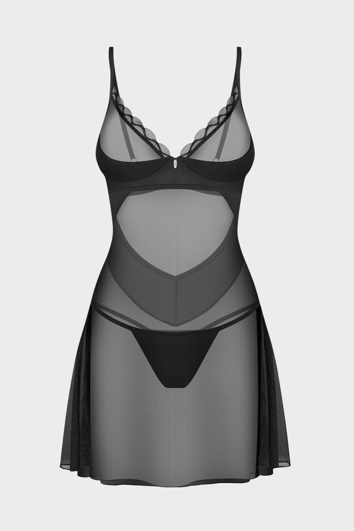 Stelisa Chemise & Thong, Size 2XL-3XL (UK 16-18)