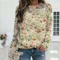 Stella | Floral Pattern Pullover for Women