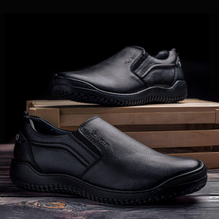 Stride Black Slip-on
