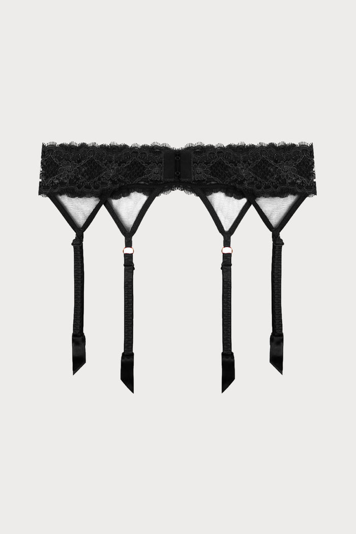 Sublime En Dentelle Black Suspender