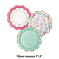 Tea Party Dessert Plates