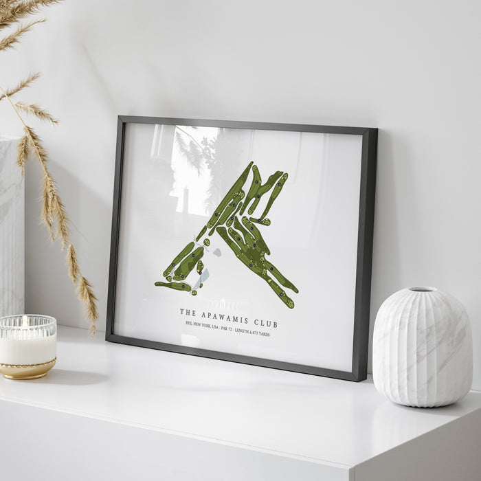 The Apawamis Club | Golf Course Map | On Table