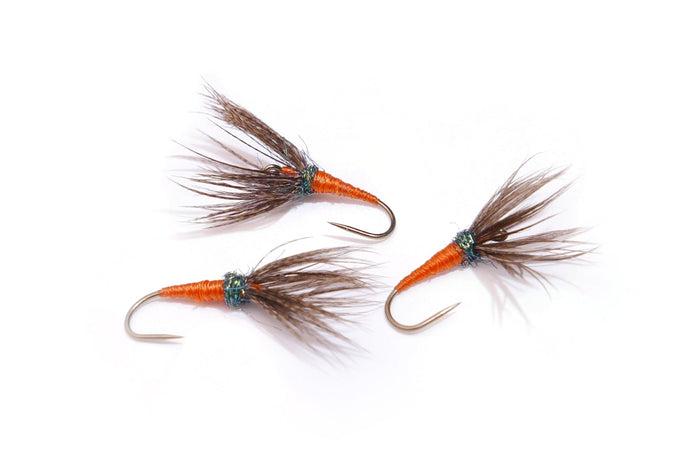 The Big Orange (size 8, 3 flies)