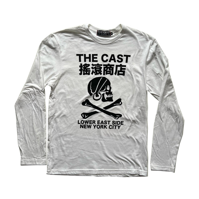THE CAST Long Sleeve T (White)