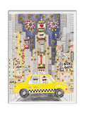 Times Square Glitter Card
