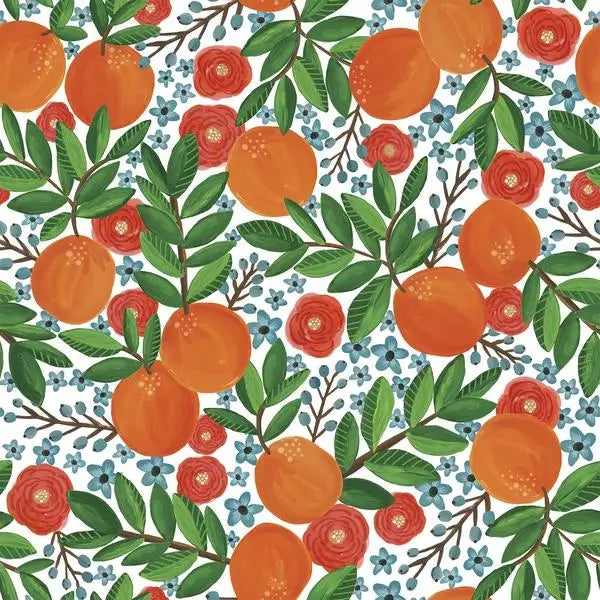Tissue - Printed - Mandarin Grove