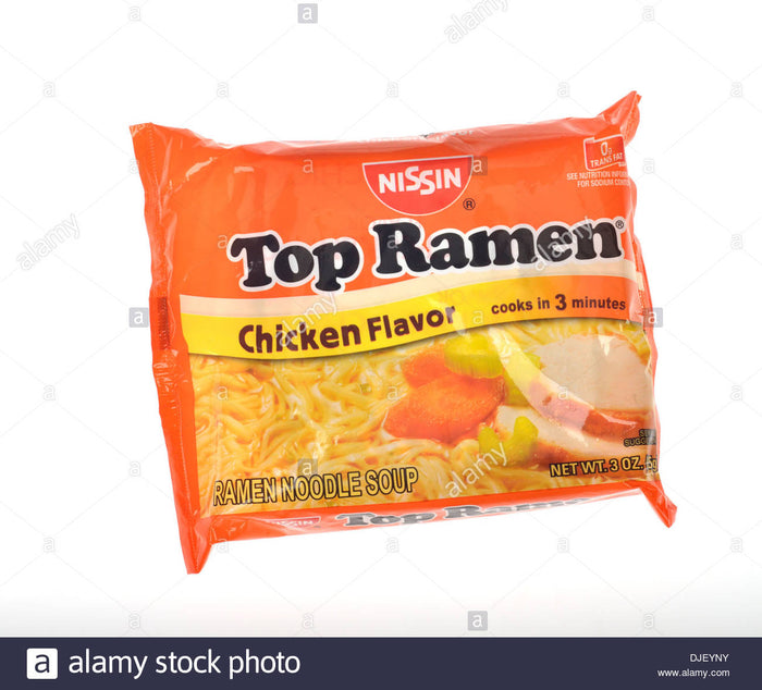 TOP RAMEN CHICKEN NOODLE- FAMILY 12 PACK 36 OZ