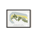 Tralee Golf Club | Golf Course Map | Black Frame