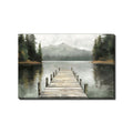 Tranquil Waters green canvas art from Streamline Art