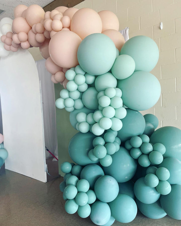 Tuftex Empower-Mint 5 inch Latex Balloons 50 Ct