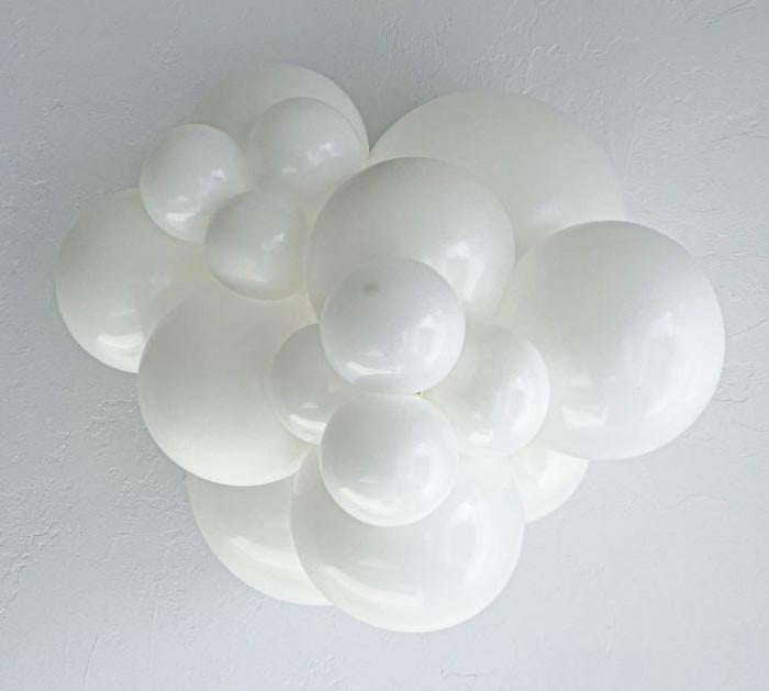 Tuftex White Latex Balloons 11 inch 100 Pack