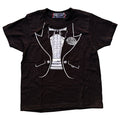 TUXEDO TSHIRT (Womens Baby Tee)