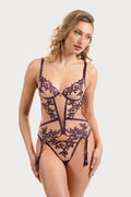 Prelude Venus Violet Embroidery Basque
