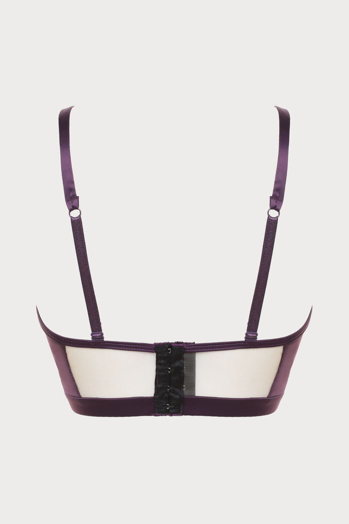 Prelude Venus Violet Embroidery Wireless Bralette