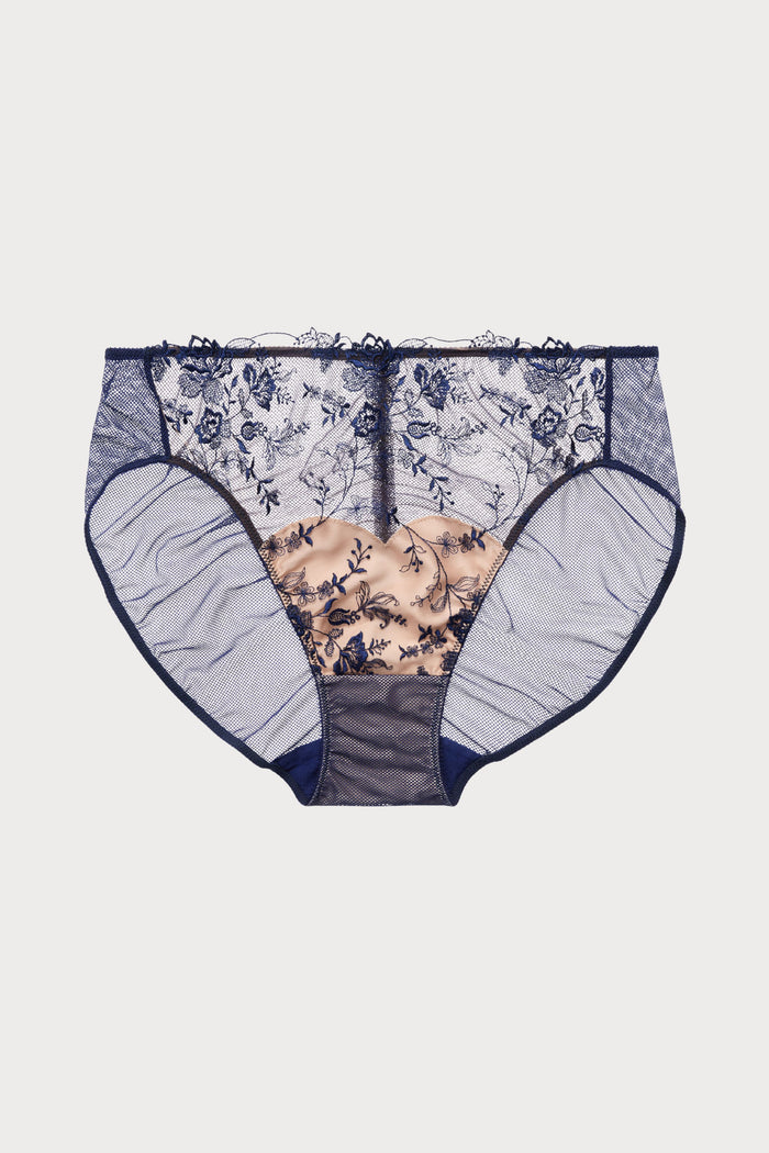 Victresse High Waist Brief in After Dark