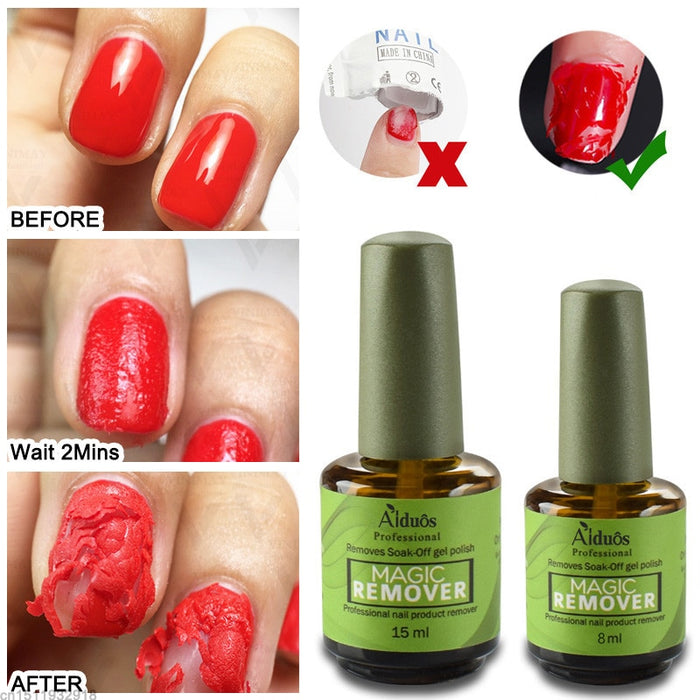 VINIMAY Liquid Gel Nail Polish Magic Remover