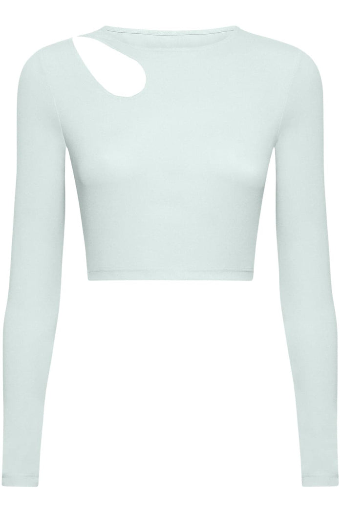 Wolford Warm Up Long Sleeve Top Aqua