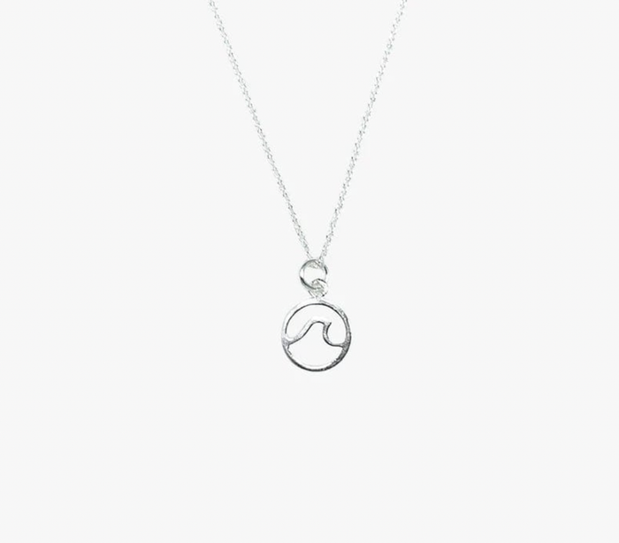 Wave Silver Necklace