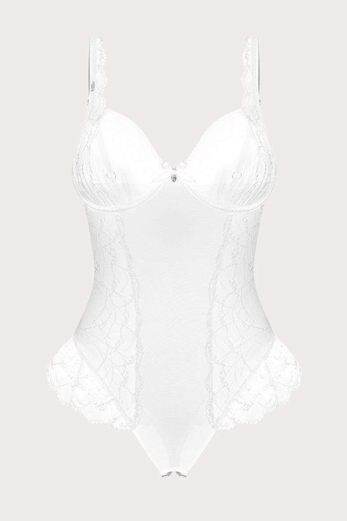 Weddya Crotchless Bodysuit
