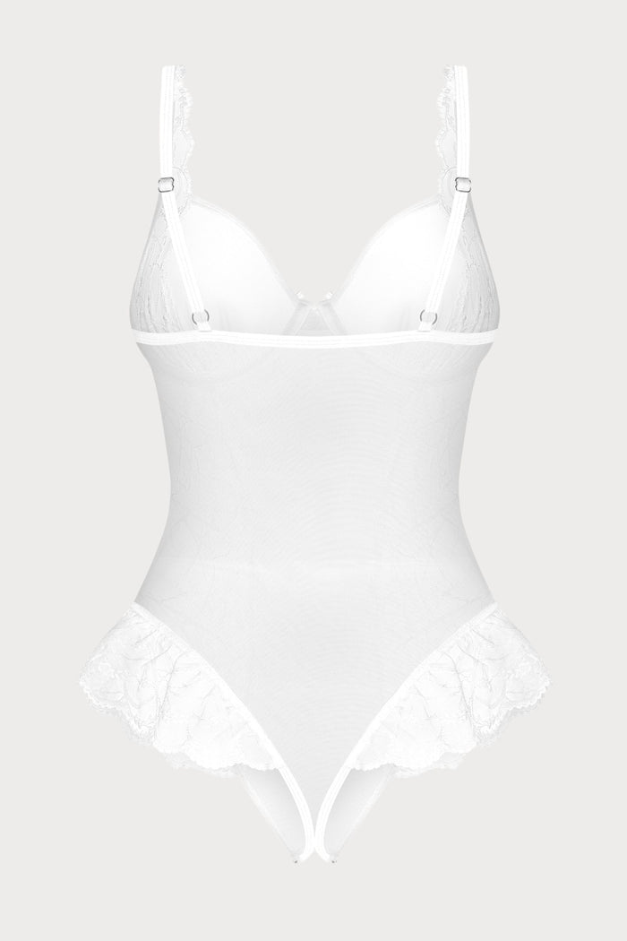 Weddya Crotchless Bodysuit