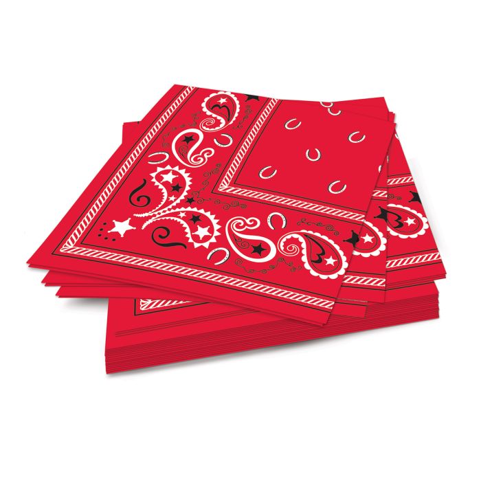 Western Bandana Luncheon Napkins