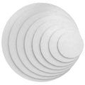 White Cake Drum 18 inch Round