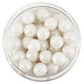 White Sugar Pearl Dragees 6mm