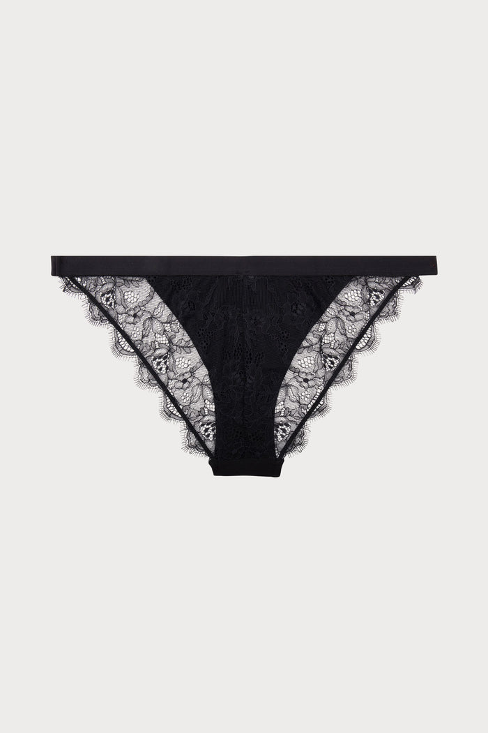 Wild Rose Brief Black