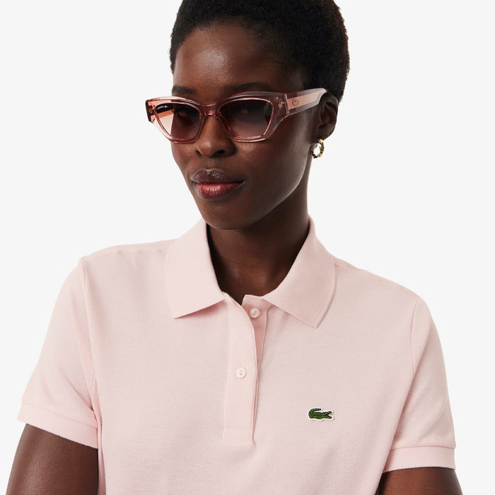 Women's Lacoste Polo Shirt (Baby Pink)
