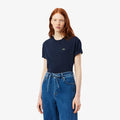 Women’s Lacoste T-Shirt (Navy Blue)