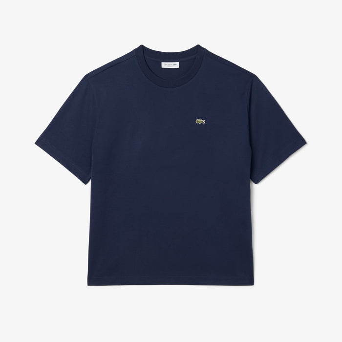 Women’s Lacoste T-Shirt (Navy Blue)
