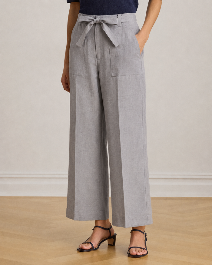 Women's Only Linen Pants (Beige)