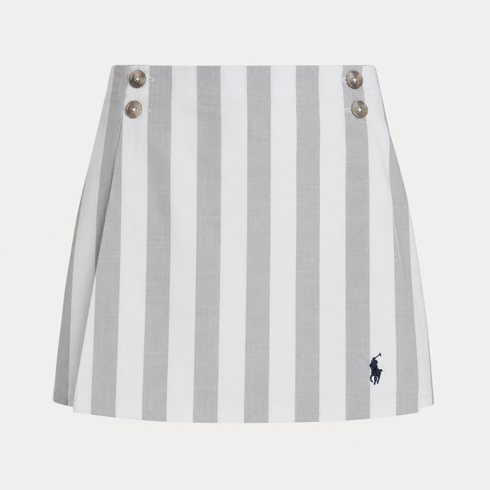 Women's Ralph Lauren Stripped Skorts (Grey)