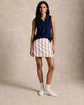 Women's Ralph Lauren Stripped Skorts (Pink)