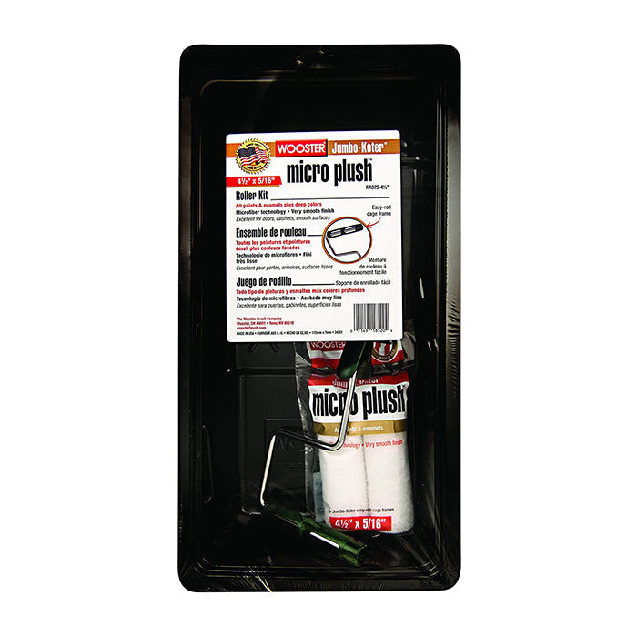 Wooster 4 1/2" Jumbo-Koter Micro Plush Kit, available at Anderson Paint in Ann Arbor, MI.