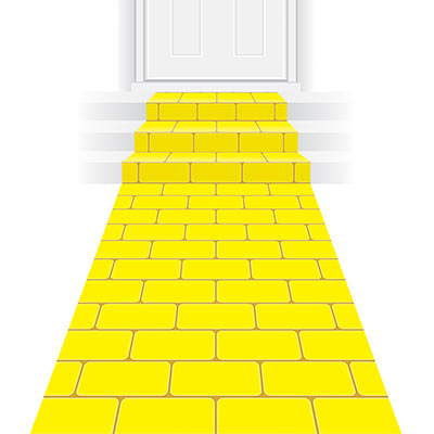 Yellow Brick Road Carpet Runner