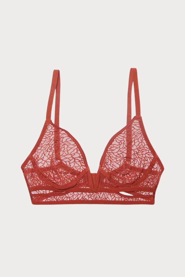 Else Zoe Soft Cup Cut Out V Bra